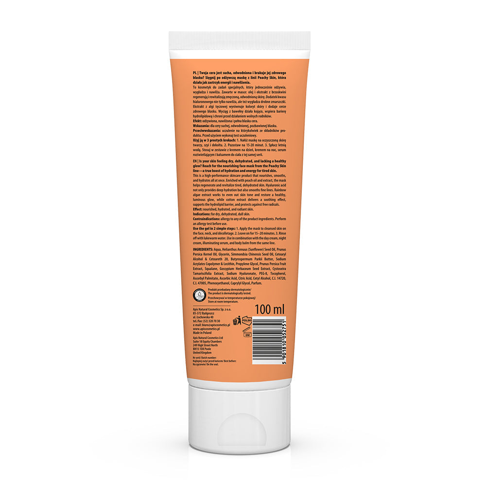 Apis Peachy Skin Barojoša Sejas Maska 100ml – produkta skats 2