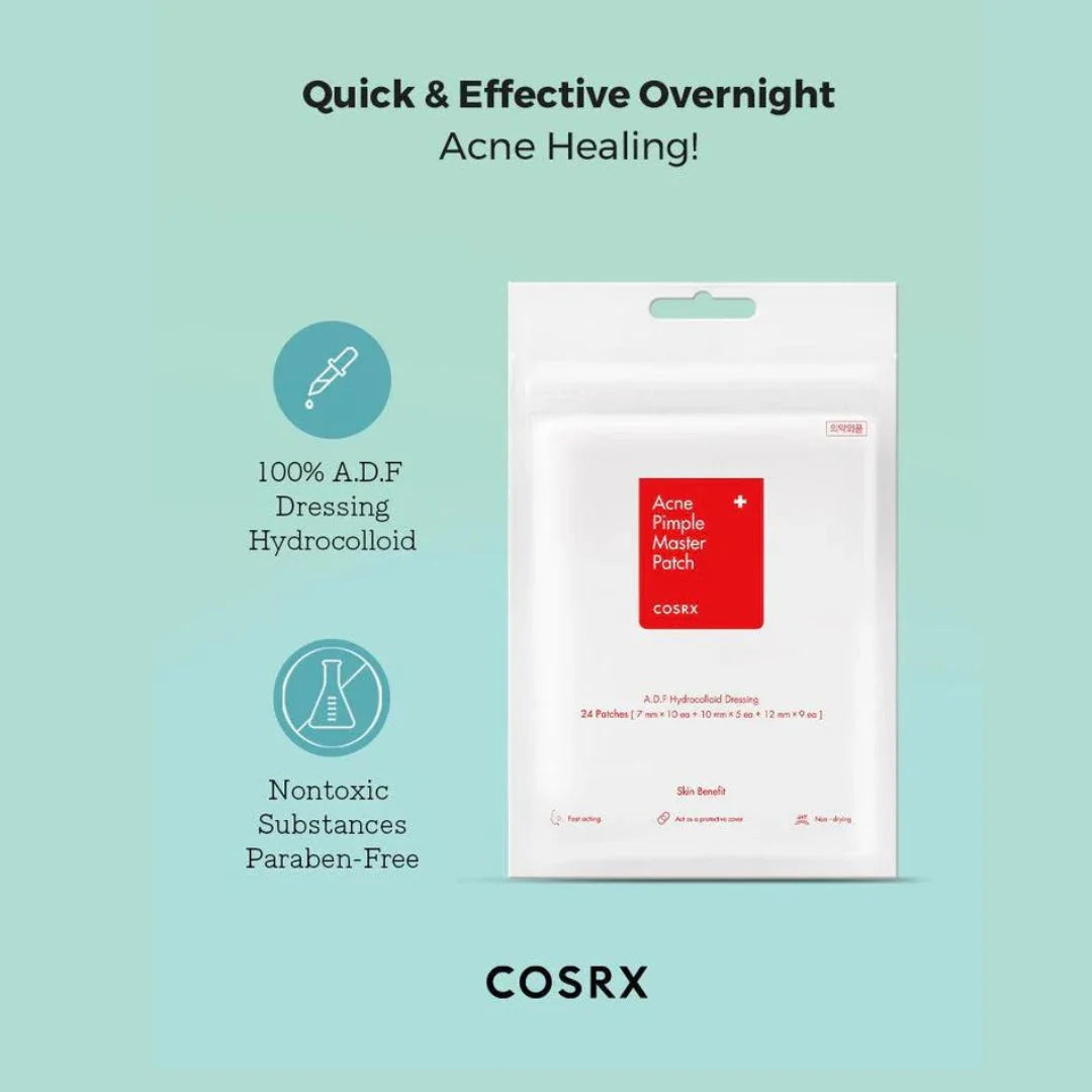 COSRX pinnes plāksteri „Acne Pimple Master Patch“ 24 gab.