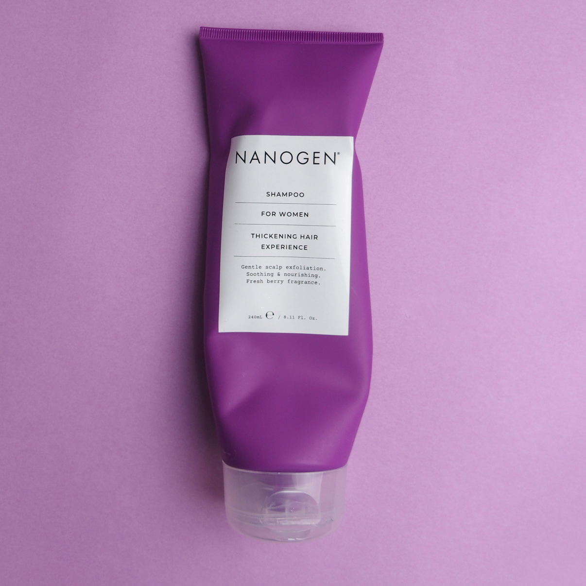 Nanogen matu biezinošais šampūns sievietēm 240ml