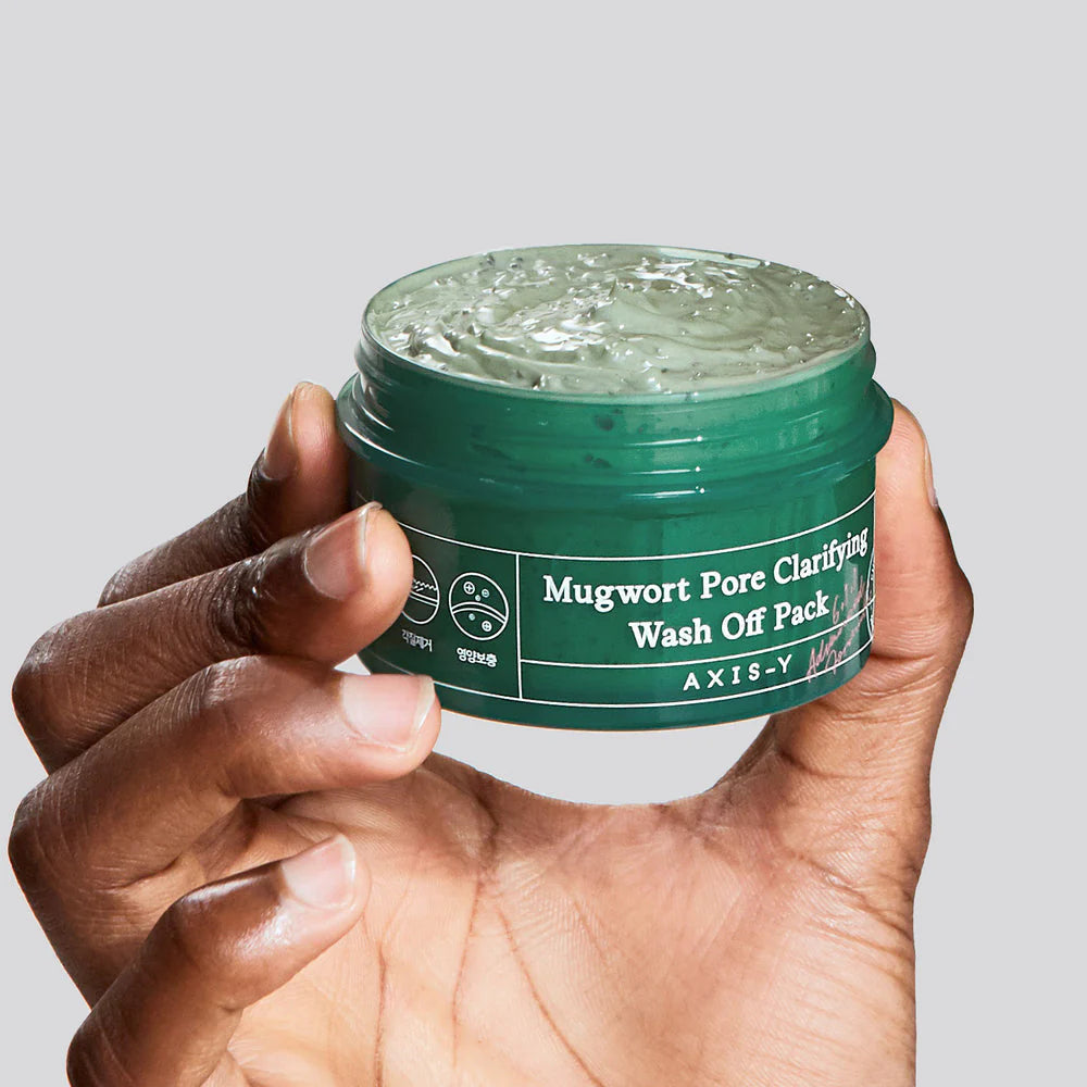 AXIS-Y Mugwort Pore Clarifying Wash Off Pack attīroša sejas maska 100ml