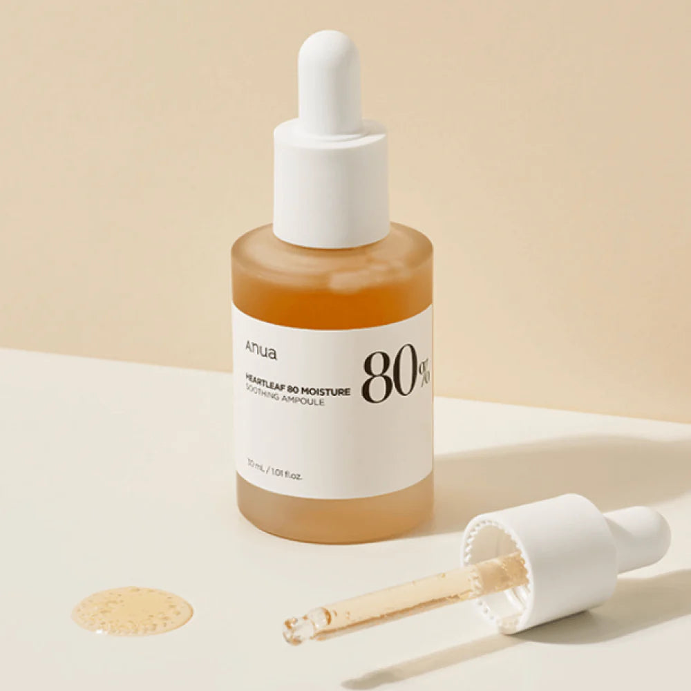 Anua sirdsveida lapiņas 80% nomierinoša ampula 30 ml