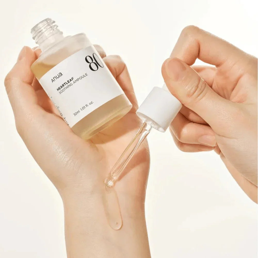Anua sirdsveida lapiņas 80% nomierinoša ampula 30 ml