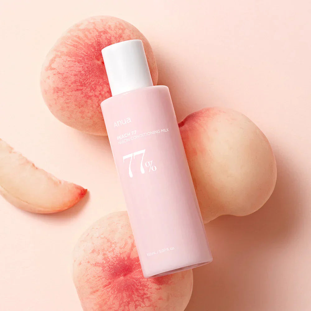 Anua Peach 77 niacīna kondicionējošs pieniņš 150 ml