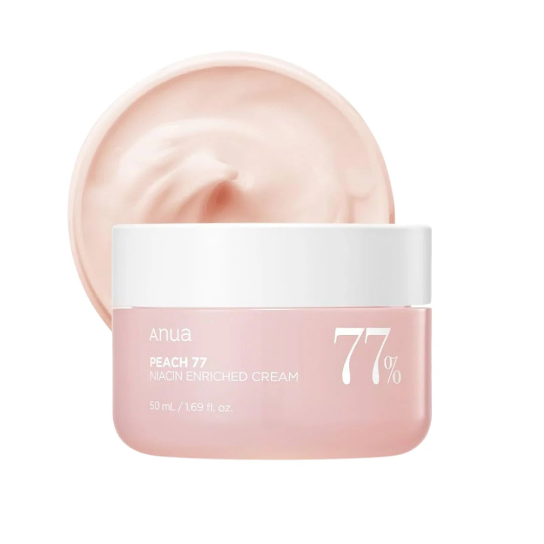 Anua Peach 77 ar niacīnu bagātināts krēms 50 ml