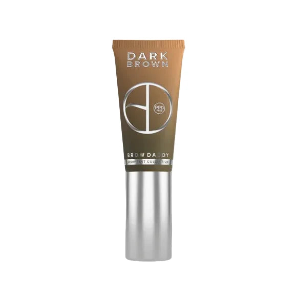 Brow Daddy PPD-Free Uzacu Krāsas Dark Brown Iepakojums