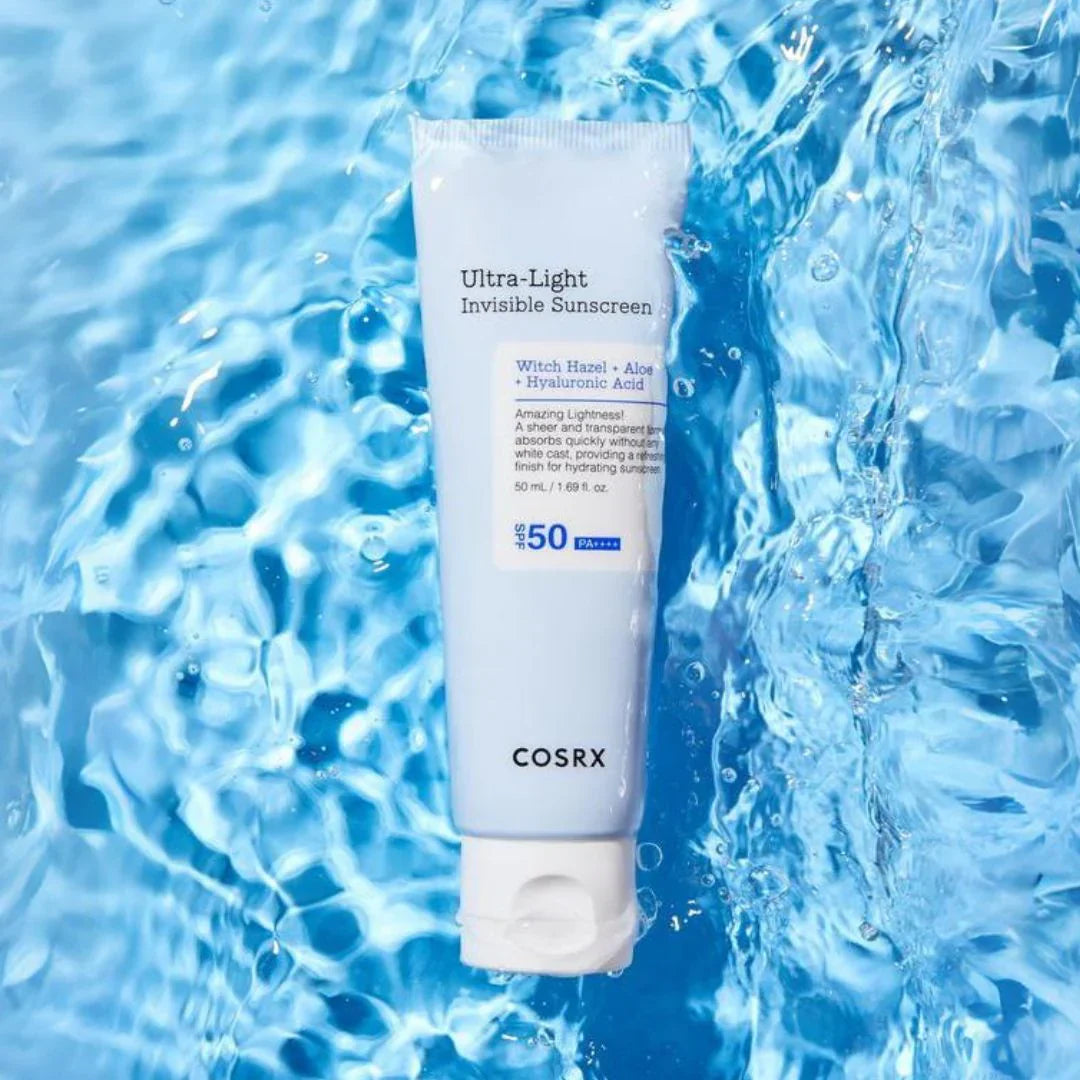 COSRX īpaši viegls neredzamais saules aizsargkrēms SPF50+ 50 ml