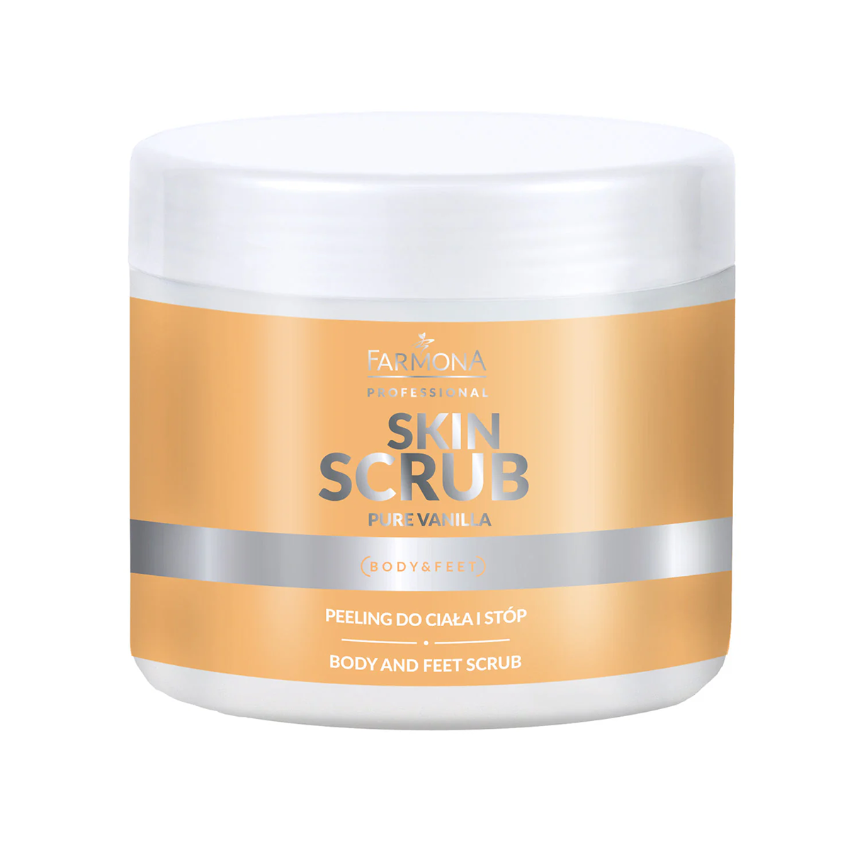 Farmona Pure vaniļas ķermeņa un pēdu skrubis 500g