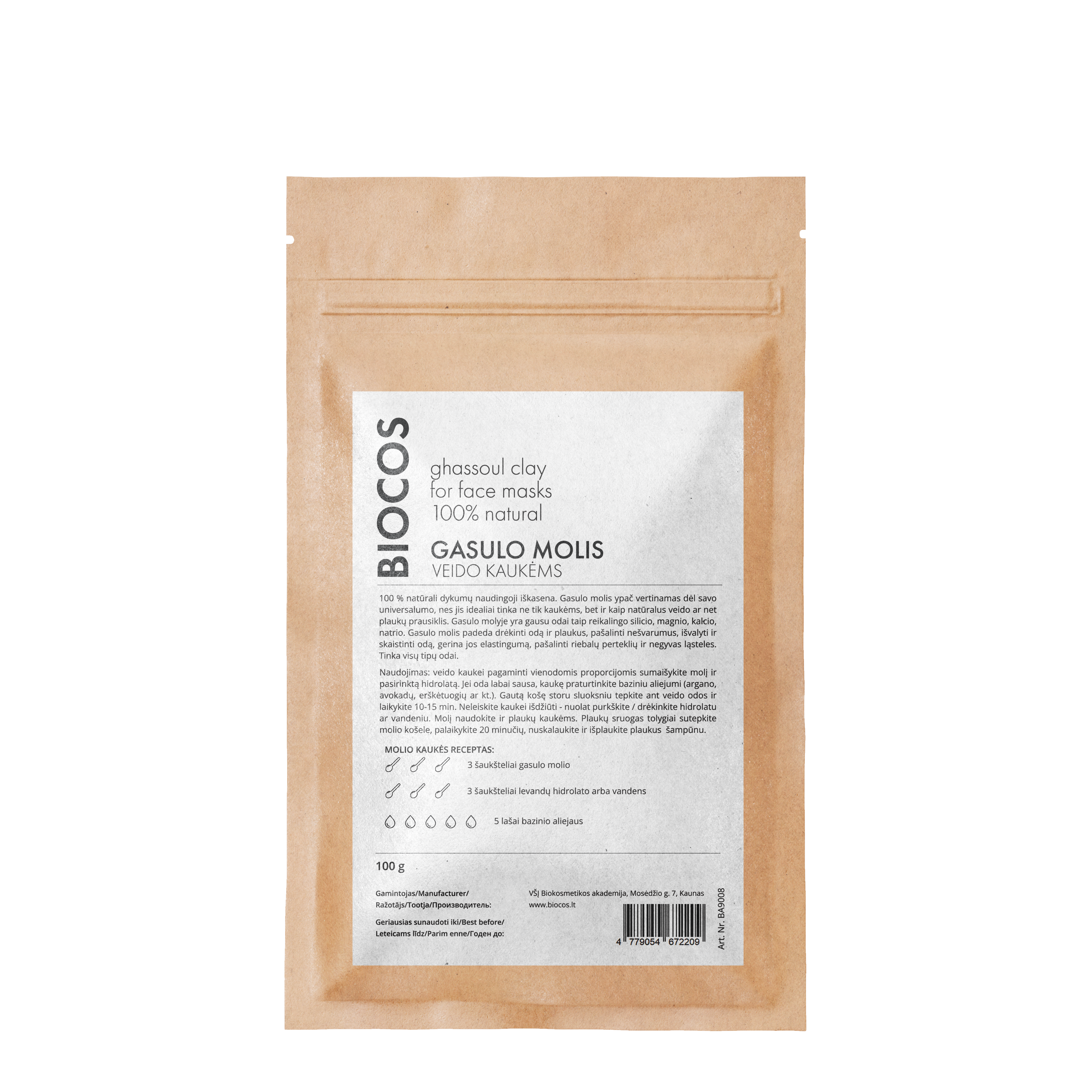Biocos Gassula māls 100g