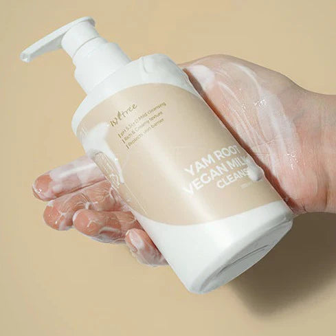 Isntree vegāniskais jamsu saknes pieniņš attīrošais līdzeklis 220 ml
