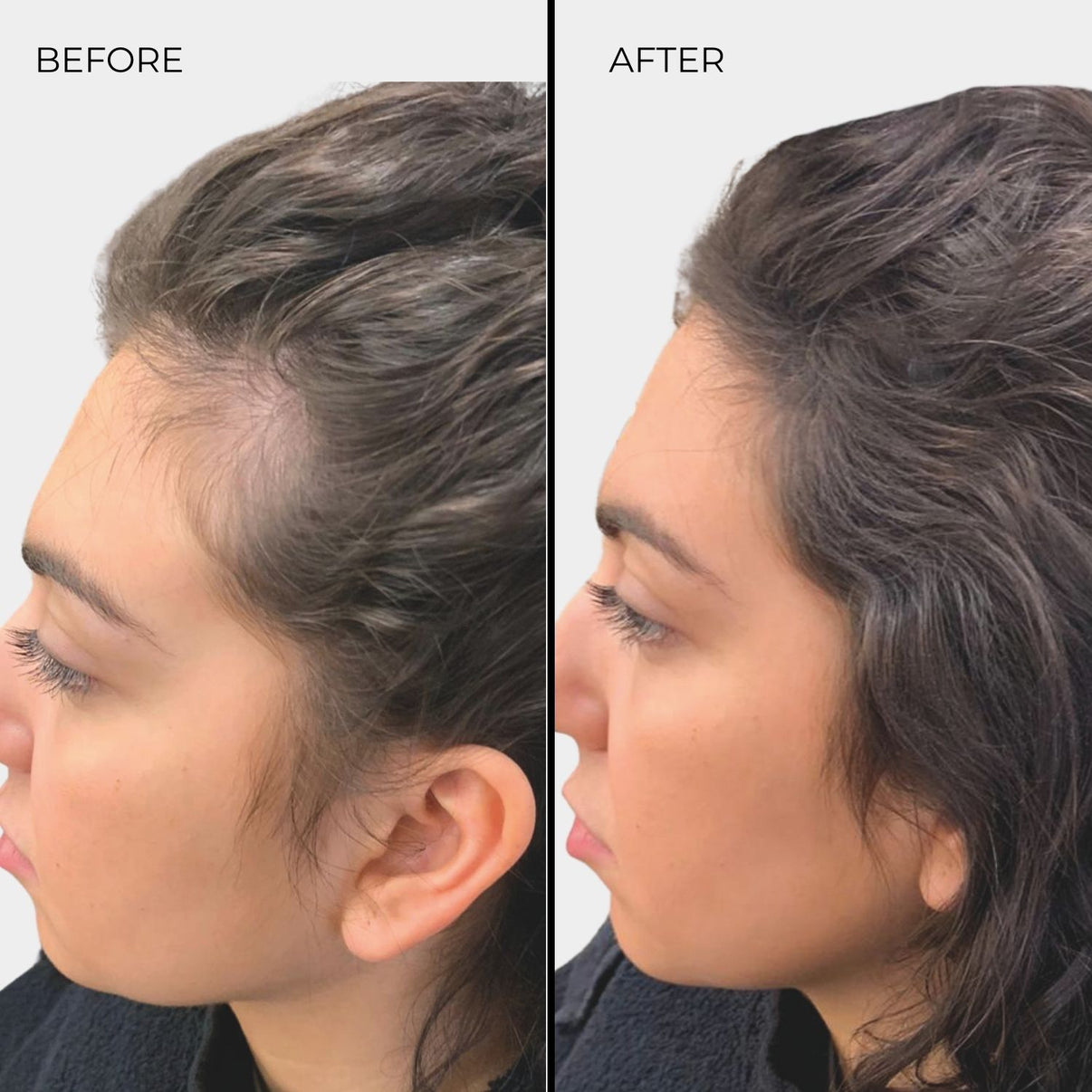 Nanogen Matu Sabiezinošie Šķiedras Vidēji Brūns