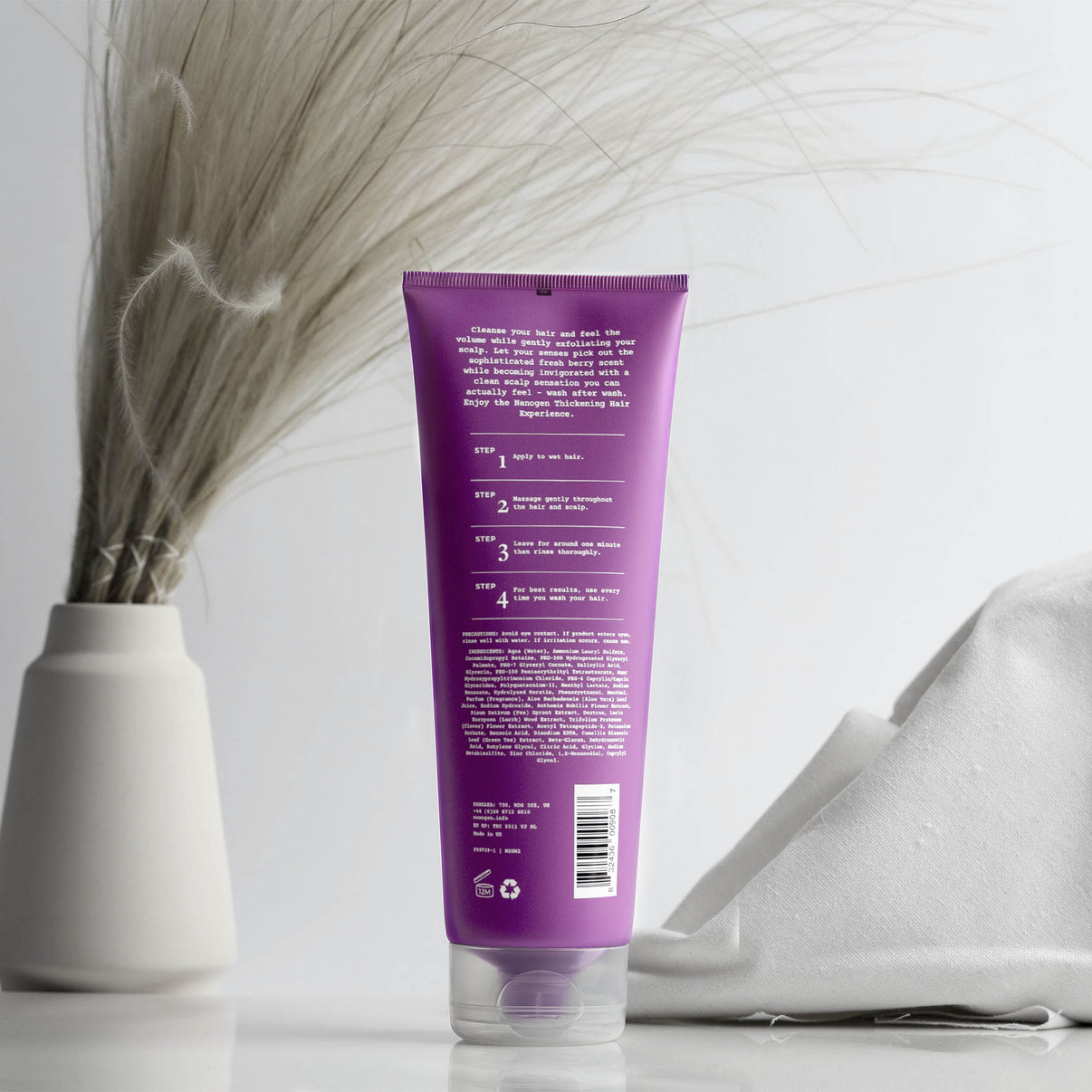 Nanogen matu biezinošais šampūns sievietēm 240ml