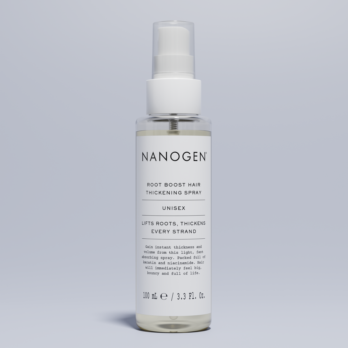 Nanogen Root Boost matu biezināšanas aerosols 100ml