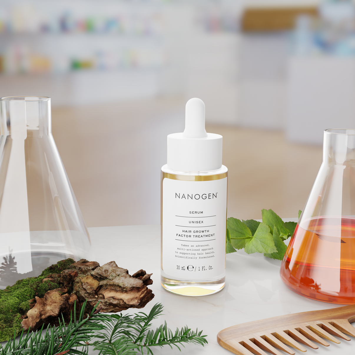 Nanogen Matu augšanas faktoru serums 30ml