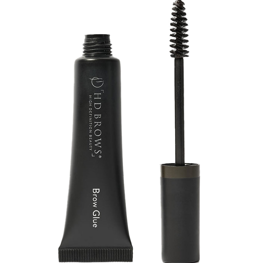 HD Brows Brow Glue Dark Brown-Black tūbiņa un birstīte