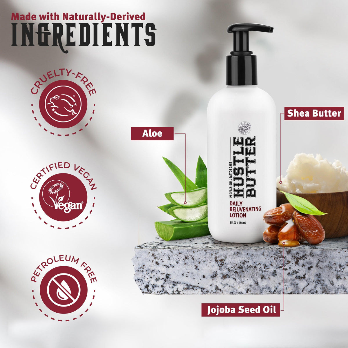 Hustle Butter Ikdienas Atjaunojošs Ķermeņa Losjons 295ml – produkta skats 6