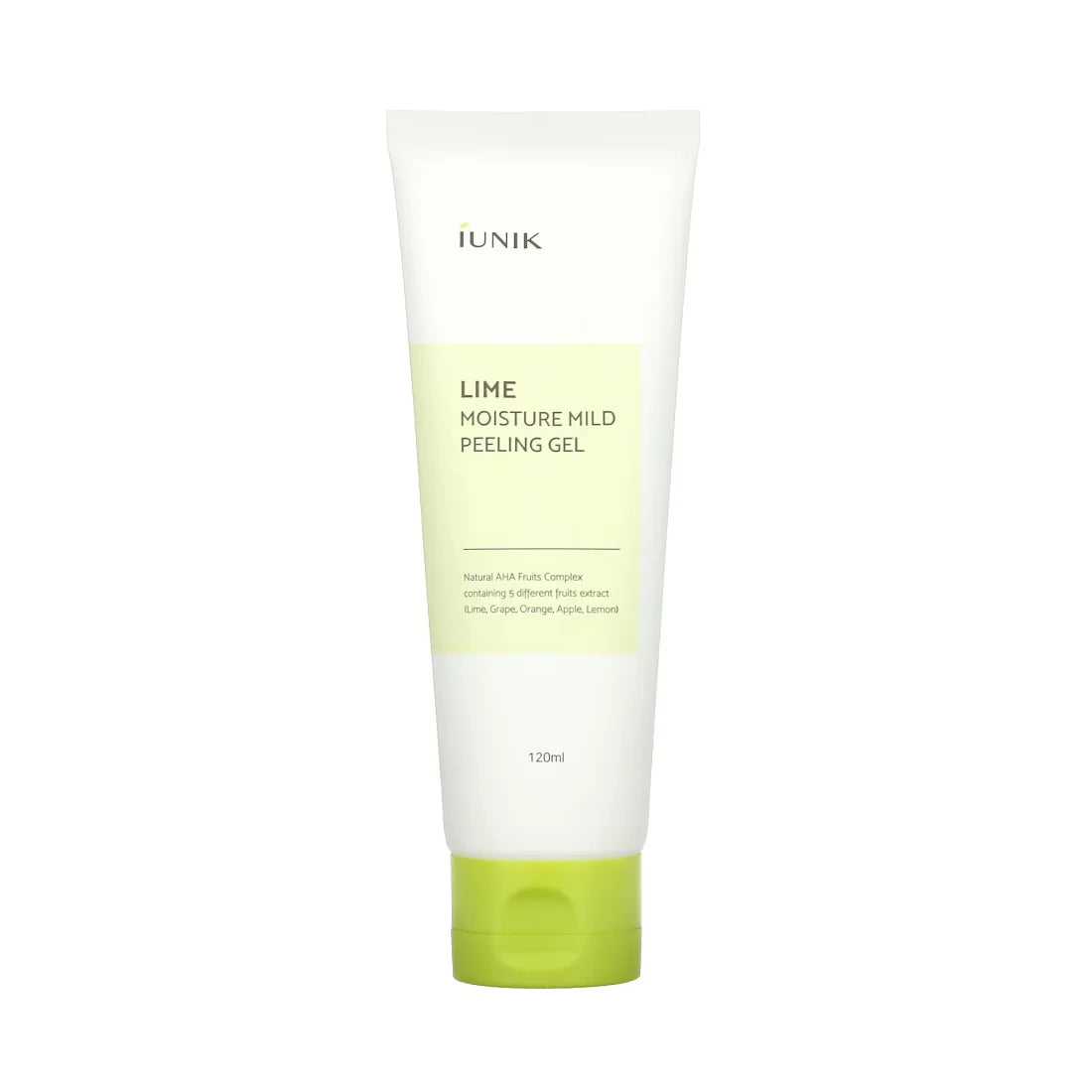 iUNIK laima mitrinošs maigs pīlinga gels 120 ml