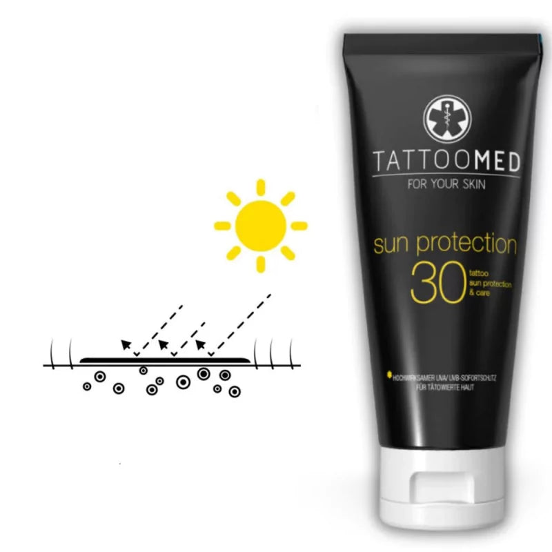 TattooMed Sun Protection SPF30 Saules Aizsargkrēms 100ml – produkta skats 6
