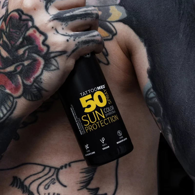 TattooMed Sun Protection SPF50 Saules Aizsargaerosols 150ml – produkta skats 5