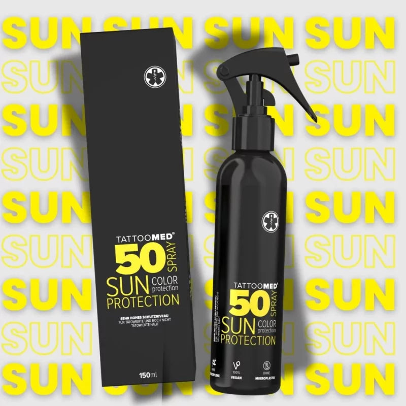 TattooMed Sun Protection SPF50 Saules Aizsargaerosols 150ml – produkta skats 2